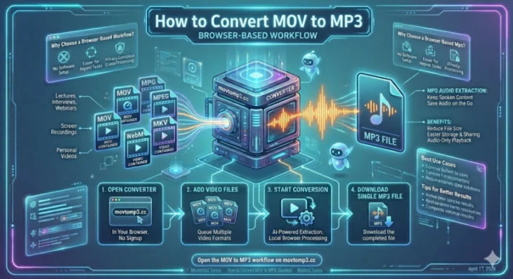 How to Convert MOV to MP3